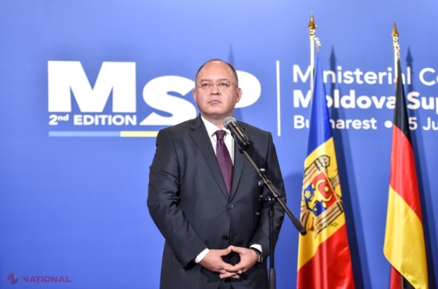 Ministrul român de Externe, Bogdan Aurescu, co-prezidează la Paris, alături de omologii francez și german, cea de-a treia Conferință ministerială a Platformei de Sprijin pentru R. Moldova