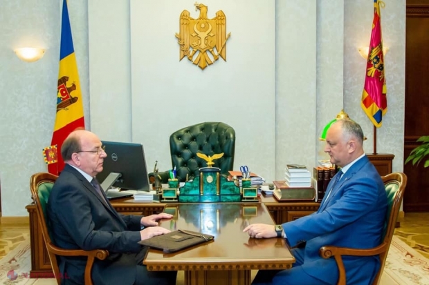 Președintele Dodon s-a întâlnit cu Ambasadorul Federației Ruse, după ce au fost publicate noi imagini de la NEGOCIERILE cu Plahotniuc și Iaralov