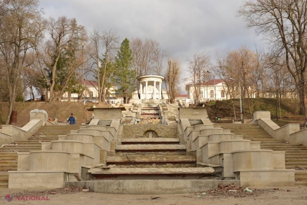CASCADĂ // Cum este RESTAURAT unul dintre cele mai frumoase OBIECTIVE arhitecturale din Chișinău