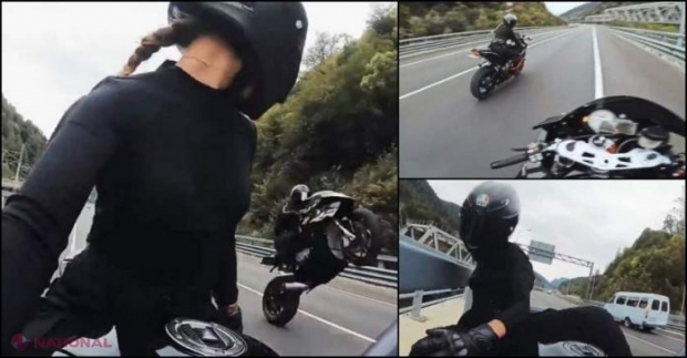 VIDEO // Momentul TRAGIC în care un motociclist izbește de un parapet. Avea peste 180 de km/ora