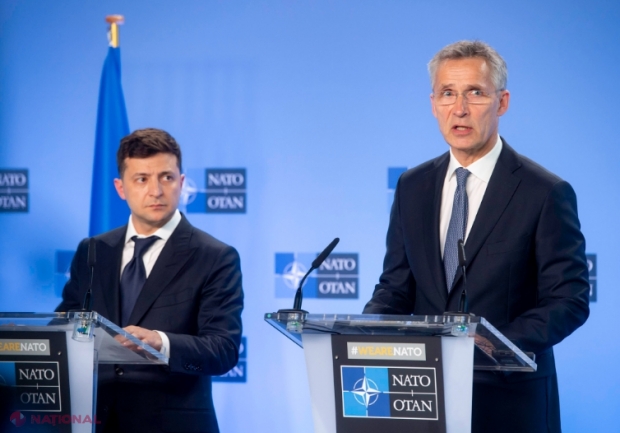 Jens Stoltenberg a discutat cu Volodimir Zelenski: Aliații NATO își intensifică sprijinul pentru Ucraina cu rachete, arme antitanc, precum și cu ajutor umanitar și financiar