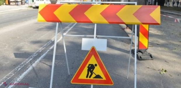 Atenție, șoferi! Încă o porțiune a străzii 31 august din Chișinău, închisă până pe 5 septembrie