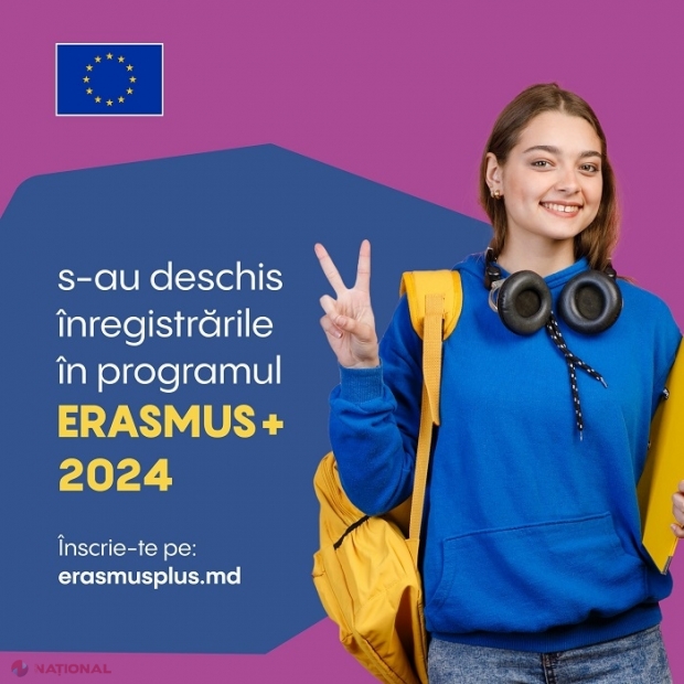 Instituțiile din domeniul EDUCAȚIEI, invitate să depună proiecte la Programul European „Erasmus+”: Buget de 4,3 miliarde de euro pentru anul 2024