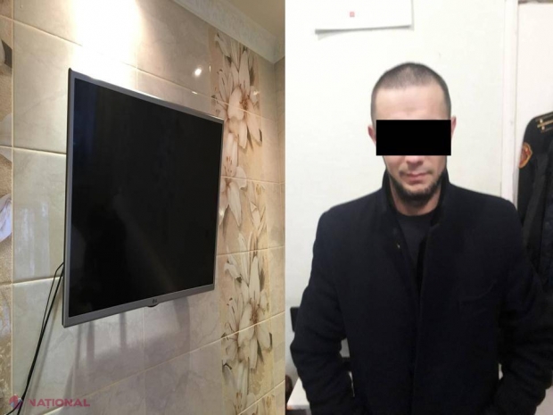 VIDEO // Chișinău: L-a luat la gazdă și i-a „curățat” apartamentul