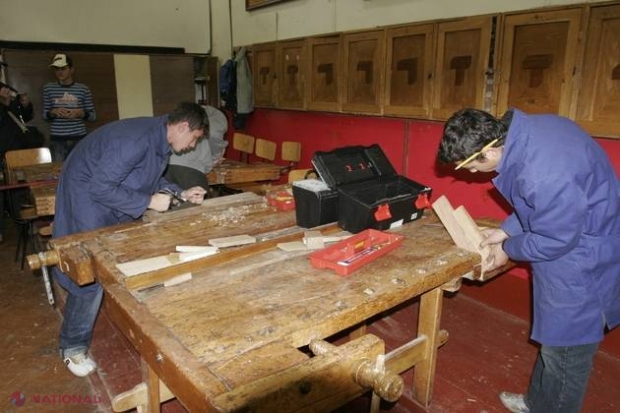 Ateliere moderne la Școala Profesională din orașul Florești 
