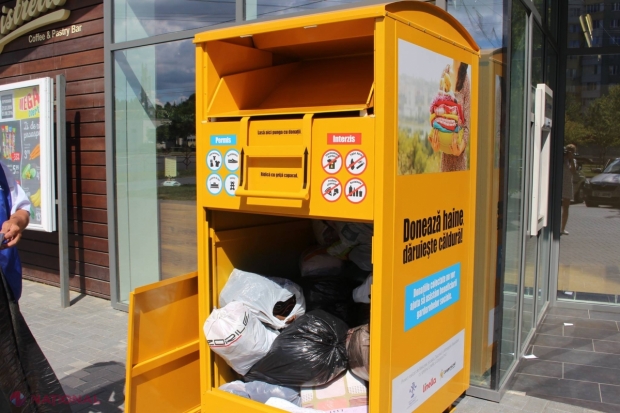 ADRESE // Trei BOXE unde puteți dona HAINE pentru cei nevoiași, instalate în Chișinău la inițiativa Mitropoliei Basarabiei
