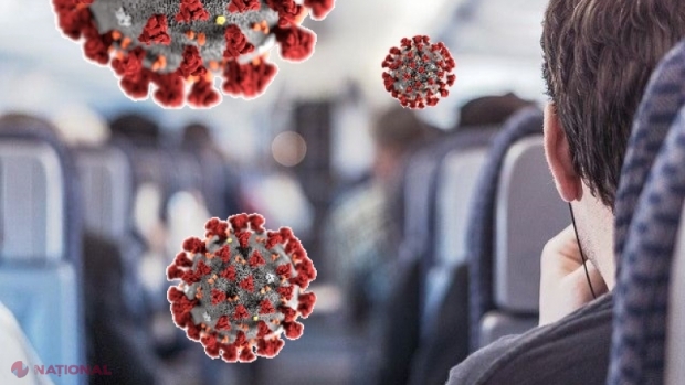 STUDIU // Care este riscul de a lua virusul SARS-CoV-2 din avion