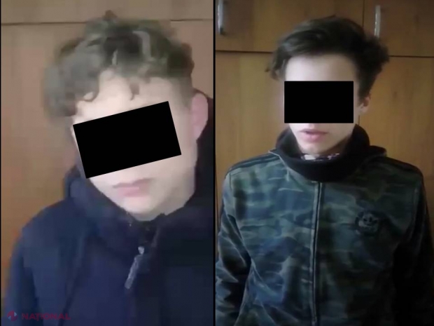 VIDEO // Doi copii din Chișinău au furat un telefon