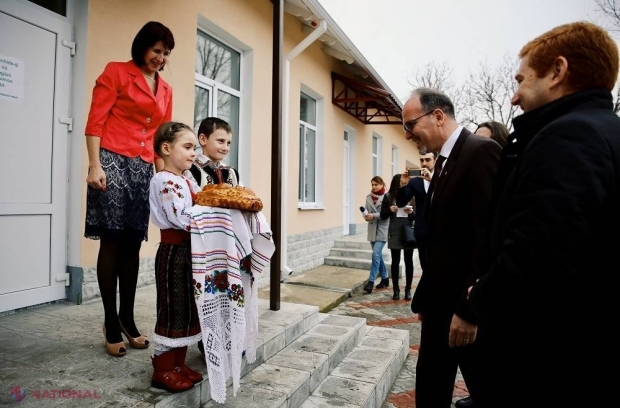 Legenda Mărțișorului povestită de Ambasador și condiții mai bune la încă o grădiniță din R. Moldova