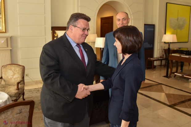 Maia Sandu a dat asigurări la Vilnius că „unica soluție de dezvoltare a R. Moldova este INTEGRAREA în Uniunea Europeană”