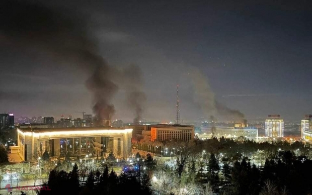 Bilanțul săptămânii SÂNGEROASE din Kazahstan. Forțele CSTO vor mai rămâne în Kazahstan 