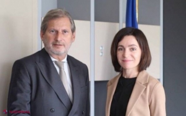 Comisarul Hahn, felicitări pentru Maia Sandu: „Susținerea UE poate fi mobilizată rapid, odată ce condițiile sunt îndeplinite” 