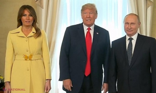Melania Trump, îngrozită de întâlnirea cu Putin! Privirea care spune tot