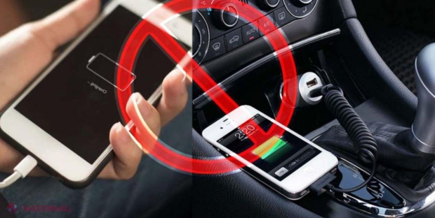 Nu-ți mai încărca NICIODATĂ telefonul în mașină! Iată ce poți să pățești