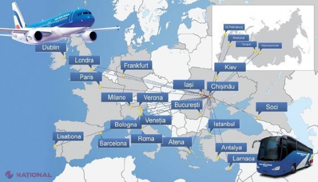„Air Moldova” vrea „să fure” pasageri din Iași. Proiectul va fi lansat în iulie