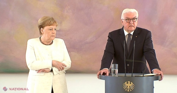 VIDEO // Angela Merkel, filmată din nou tremurând INCONTROLABIL în timpul unei ceremonii. Este al doilea incident de acest fel în ultimele săptămâni 