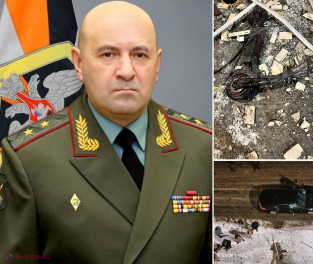 VIDEO // Un GENERAL rus de rang înalt a fost ucis într-un atentat la Moscova, în apropierea KREMLINULUI