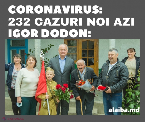 FOTO // Un deputat pune pe seama acțiunilor președintelui Dodon CREȘTEREA fulminantă a numărului de cazuri noi de COVID – 19. „Are un comportament CONDAMNABIL”