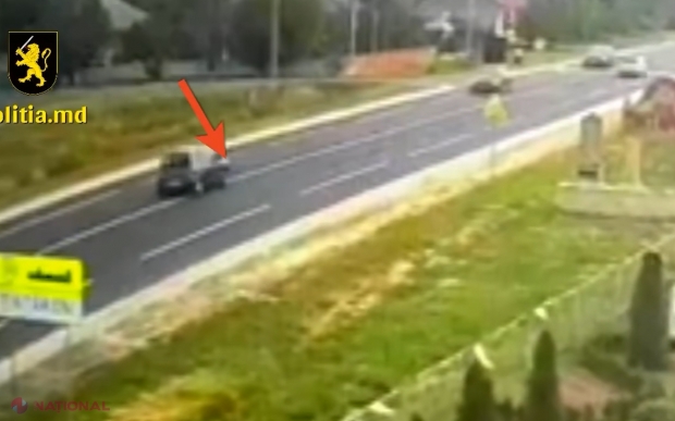 VIDEO // Accident tragic în apropierea localității Țânțăreni, soldat cu moartea a două persoane, inclusiv a unui BEBELUȘ de patru luni. Impactul violent a fost surprins de o cameră video