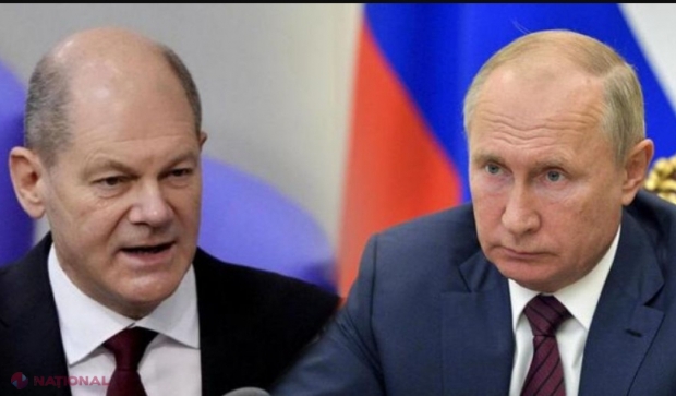 Criticat de Kiev, cancelarul german îi cere lui Putin să își retragă urgent trupele din Ucraina. Avertismentul transmis într-o nouă discuție telefonică