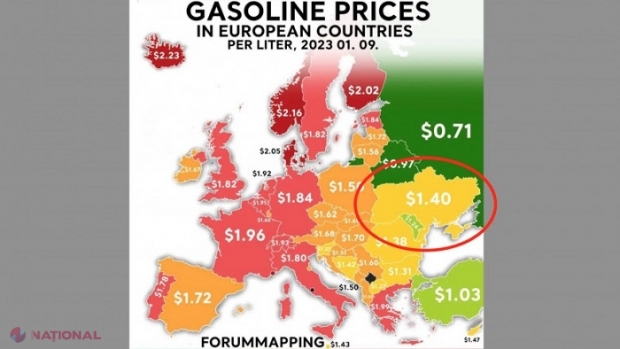 Greșeală sau sfidare? Ambasada Rusiei din Suedia a publicat o hartă care arată Crimeea și Donbas ca părți ale Ucrainei  