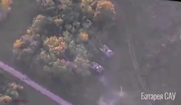 VIDEO // Militarii ucraineni au distrus cu HIMARS o poziție de obuziere rusești. Ce a mai rămas din acestea