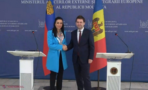 Șeful diplomației de la Chișinău, către omologul său din Principatul Liechtenstein: „Aceste zile sunt istorice pentru aspirațiile noastre europene. Lucrăm împreună cu CE pentru a apropia perspectiva de integrare europeană a R. Moldova”