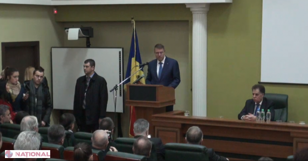 Iohannis: „Șansa R. Moldova este România! De la Timișoara la Orhei se aude aceeași limbă, iar trecutul nostru încape între coperțile aceluiași manual de istorie”