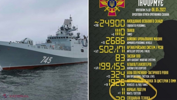 Ucrainenii ar fi SCUFUNDAT cu o rachetă „NEPTUN” încă o navă de război rusească, care opera în Marea Neagră. Este cea mai VALOROASĂ țintă navală după scufundarea crucișătorului „Moskva”​