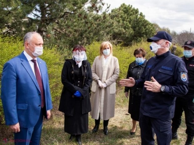 VIDEO // Dodon, ca MUSCA la ARAT în lupta cu COVID-19: „Voi încerca să fiu prin unele spitale, așa cum am făcut-o anterior”. Câte instituții medicale a vizitat, de fapt, șeful statului de la extinderea pandemiei în R. Moldova
