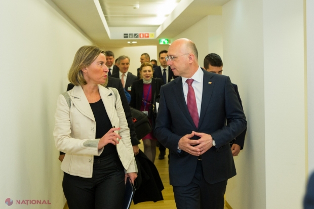 Federica Mogherini laudă „progresele obținute pe dimensiunea transnistreană” și dă asigurări că UE va oferi asistență pentru proiectele economice și sociale din R. Moldova
