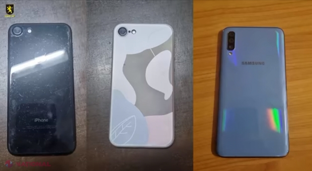 VIDEO // Tată și fiu minor, prinși la „vânat” prin Chișinău: Furau telefoane mobile de la oamenii de pe stradă