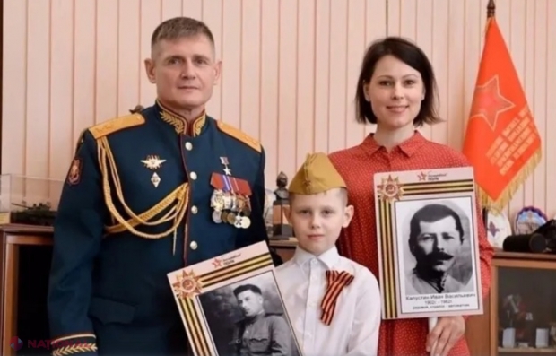 FOTO // Soția unui important general rus din Ucraina își înșală soțul cu fratele acestuia. Cum a fost descoperită relația extraconjugală