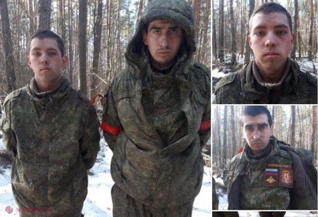FOTO // Militarii pe care Putin i-a trimis în PRIMA LINIE? Forțele armate ale Ucrainei au CAPTURAT primii prizonieri. E vorba de niște COPII înarmați până în dinți