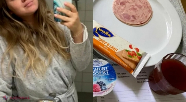 FOTO // Cum arată MENIUL într-o maternitate din Germania. Alexandra a rămas mută de uimire
