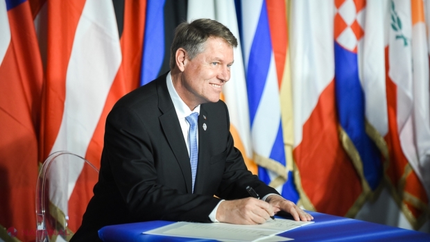 Cum arată Declarația Summitului de la Sibiu din 9 mai: La 69 de ani de la Declarația Schuman, liderii vor promite că vor „apăra o singură Europă, de la est la vest, de la nord la sud. Vom rămâne uniți, la bine și la rău”