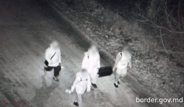 Patru ucraineni ar fi plătit câte 5 000 de dolari fiecare, pentru a ajunge ILEGAL în R. Moldova, dar au fost prinși de Poliția de Frontieră