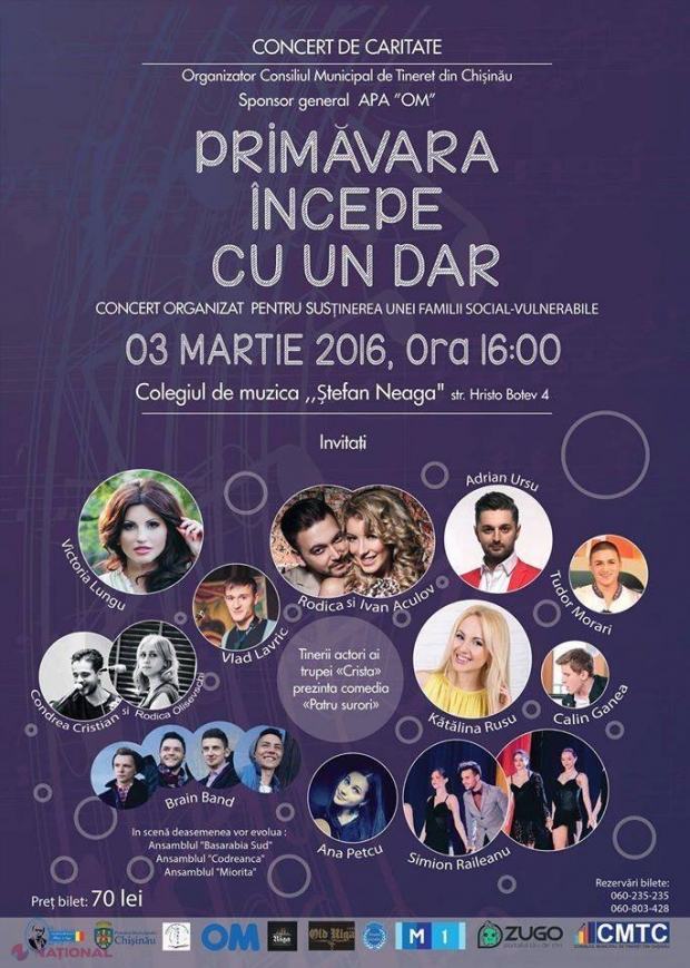 Două fetițe paralizate și o casă bătrânescă. Concert de CARITATE pentru o familie din Hâncești