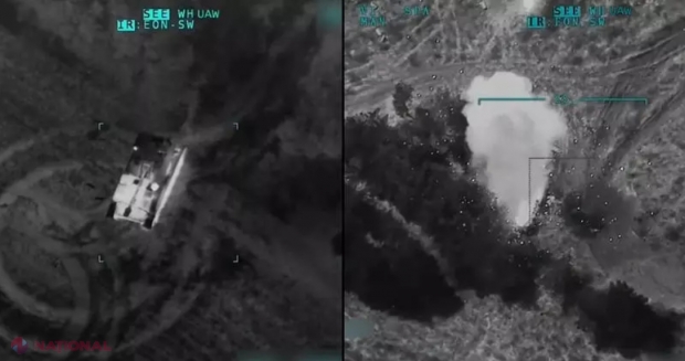 VIDEO // Contraofensiva în Herson CONTINUĂ. Ucrainenii au aruncat în luptă dronele Bayraktar TB2 și au bombardat Melitopolul. Rușii ar încerca să aducă întăriri prin Crimeea