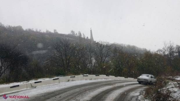 AVERTIZARE // Vreți să porniți la drum? În această seară și în zilele următoare vor cădea precipitații PUTERNICE în R. Moldova