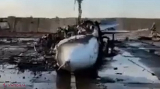 VIDEO // Noi imagini cu DEZASTRUL produs de exploziile de la baza militară rusească din Crimeea. „​Moscova nu are interesul să dea vina pe Ucraina exact ca și în cazul scufundării crucișătorului rus Moskva”