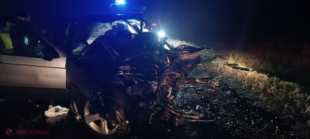 Ungheni: Bărbat de 39 de ani, decedat într-un accident rutier, după ce mașina pe care o conducea regulamentar a fost lovită de un automobil intrat pe contrasens