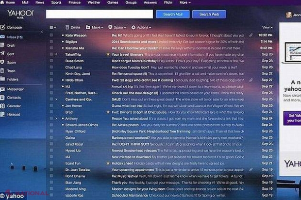 Utilizatorii Yahoo!, furioşi din cauza modificărilor serviciului de e-mail: „E un dezastru”