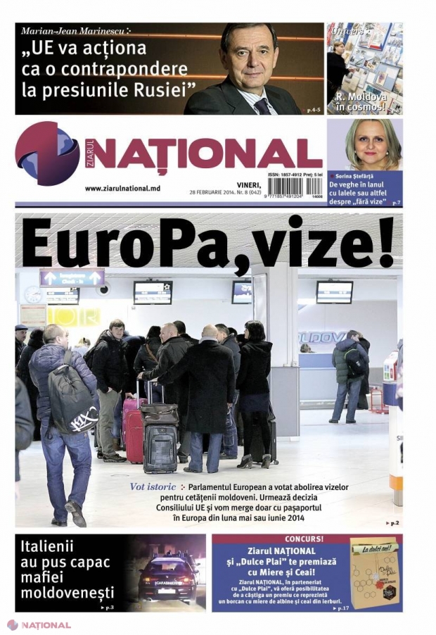 PRIMUL AN // Ziarul NAȚIONAL: 3 mai 2013 – 3 mai 2014