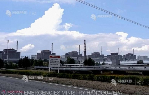Operaţiunile la centrala nucleară ucraineană Zaporojie, aflată sub controlul forţelor ruse, au fost oprite complet
