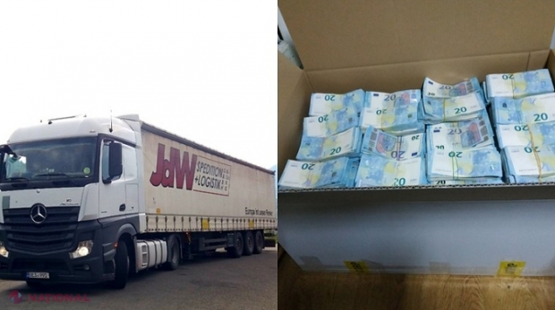 SENTINȚĂ // Soarta șoferului de camion care a încercat să introducă ILEGAL acum un an 1,6 MILIOANE de euro în R. Moldova: Ce s-a întâmplat cu suma colosală de bani