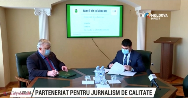 Parteneriat strategic între TVR Moldova şi Universitatea de Stat din Moldova