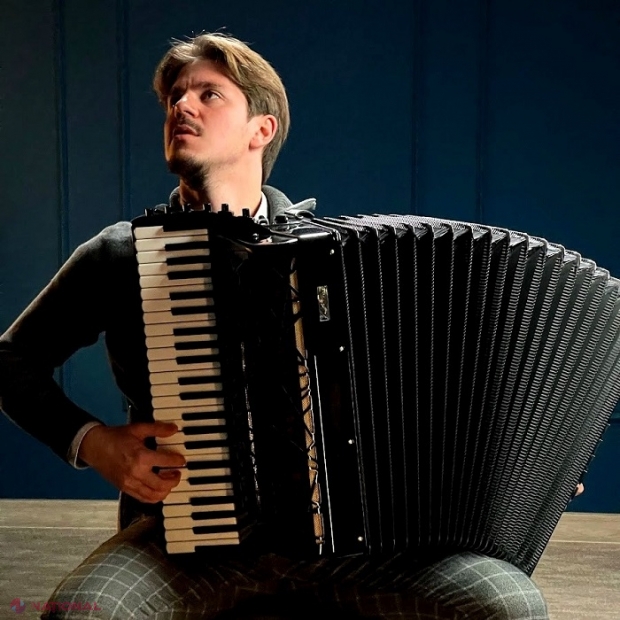 Acordeonistul Radu Rățoi va susține un concert la Chișinău, după ce a câștigat Premiul Leonie Sonnings Musikpris în Danemarca