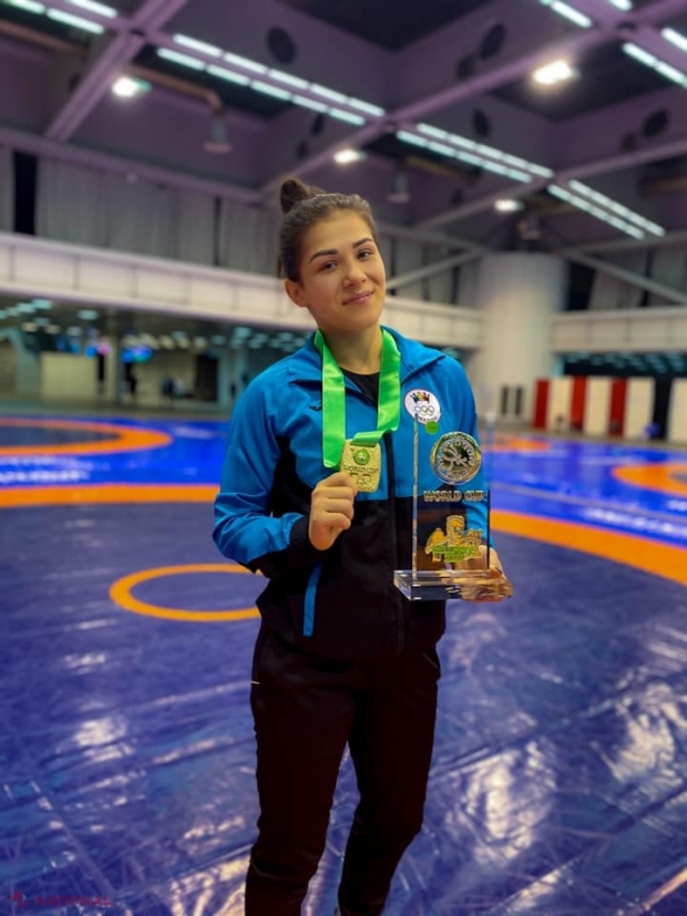 Medalie de AUR pentru luptătoarea Anastasia Nichita la Cupa Mondială de la Belgrad: „Niciodată nu aveam să reușesc de una singură”