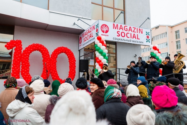 FOTO // Partidul „ȘOR” a deschis cel de-al 100-lea magazin social